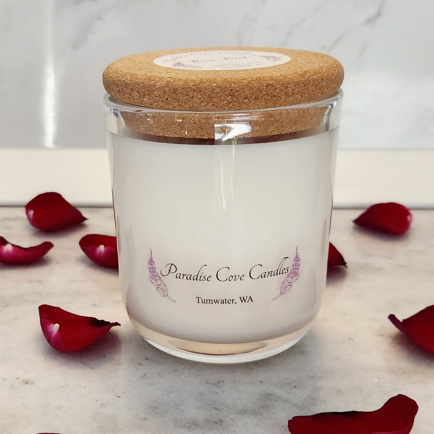 Rose Petals Soy Candle