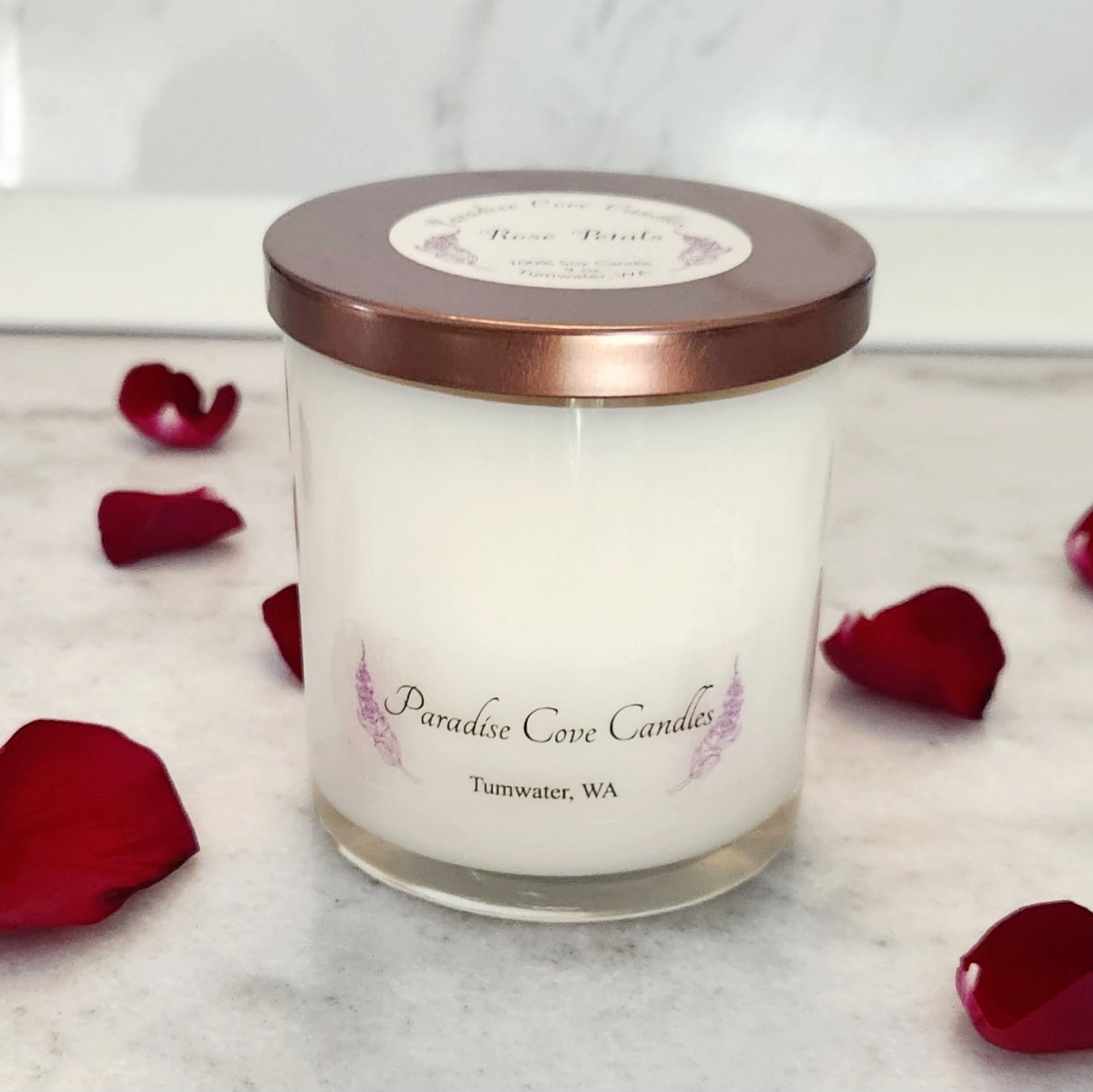 Rose Petals Soy Candle