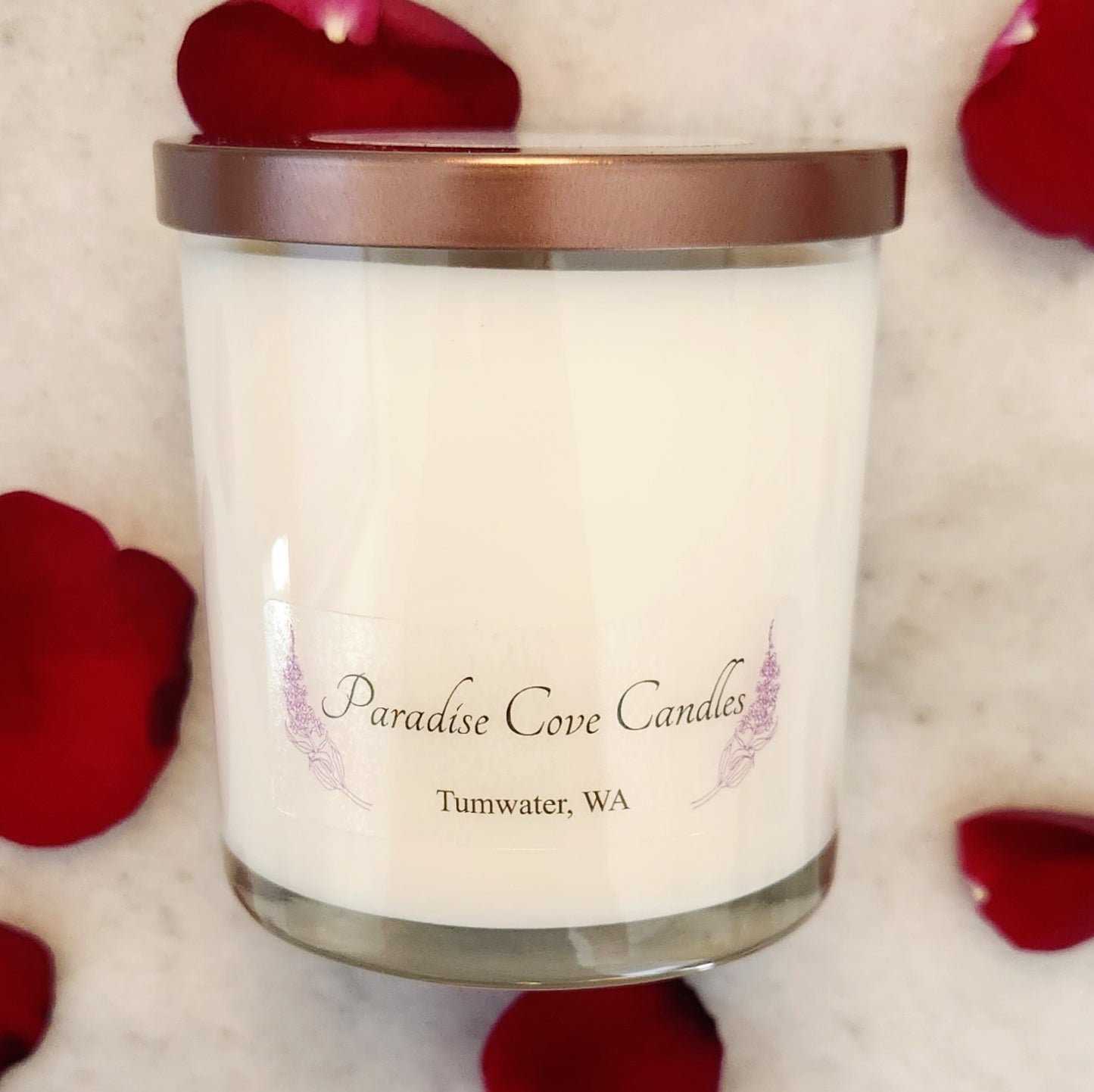 Rose Petals Soy Candle