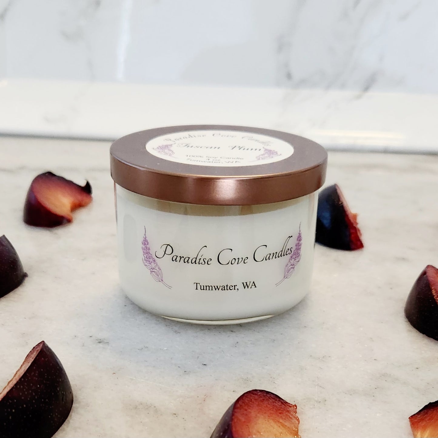 Tuscan Plum Soy Candle