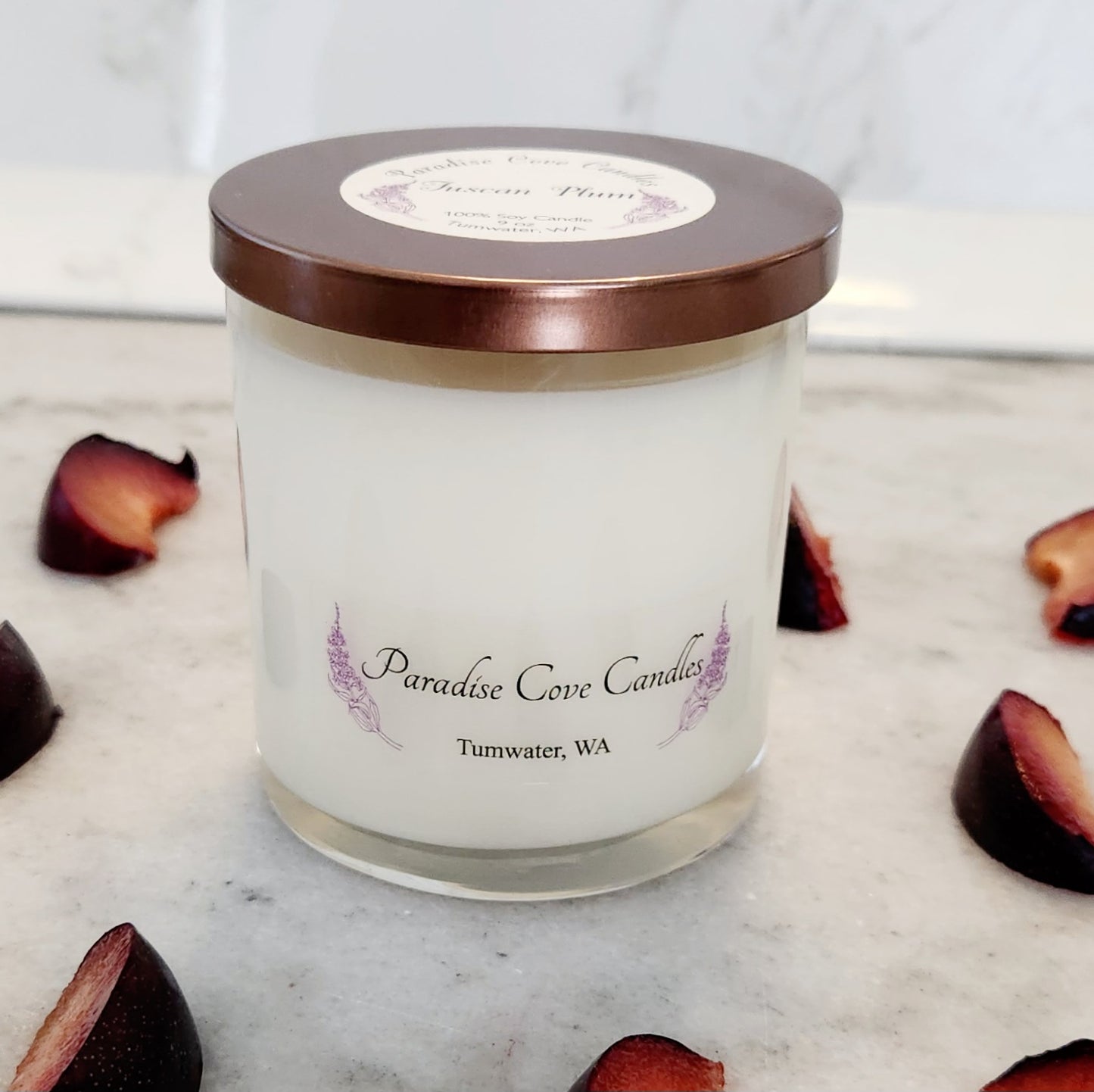 Tuscan Plum Soy Candle