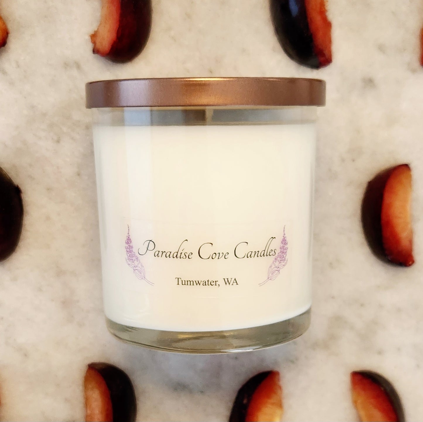 Tuscan Plum Soy Candle