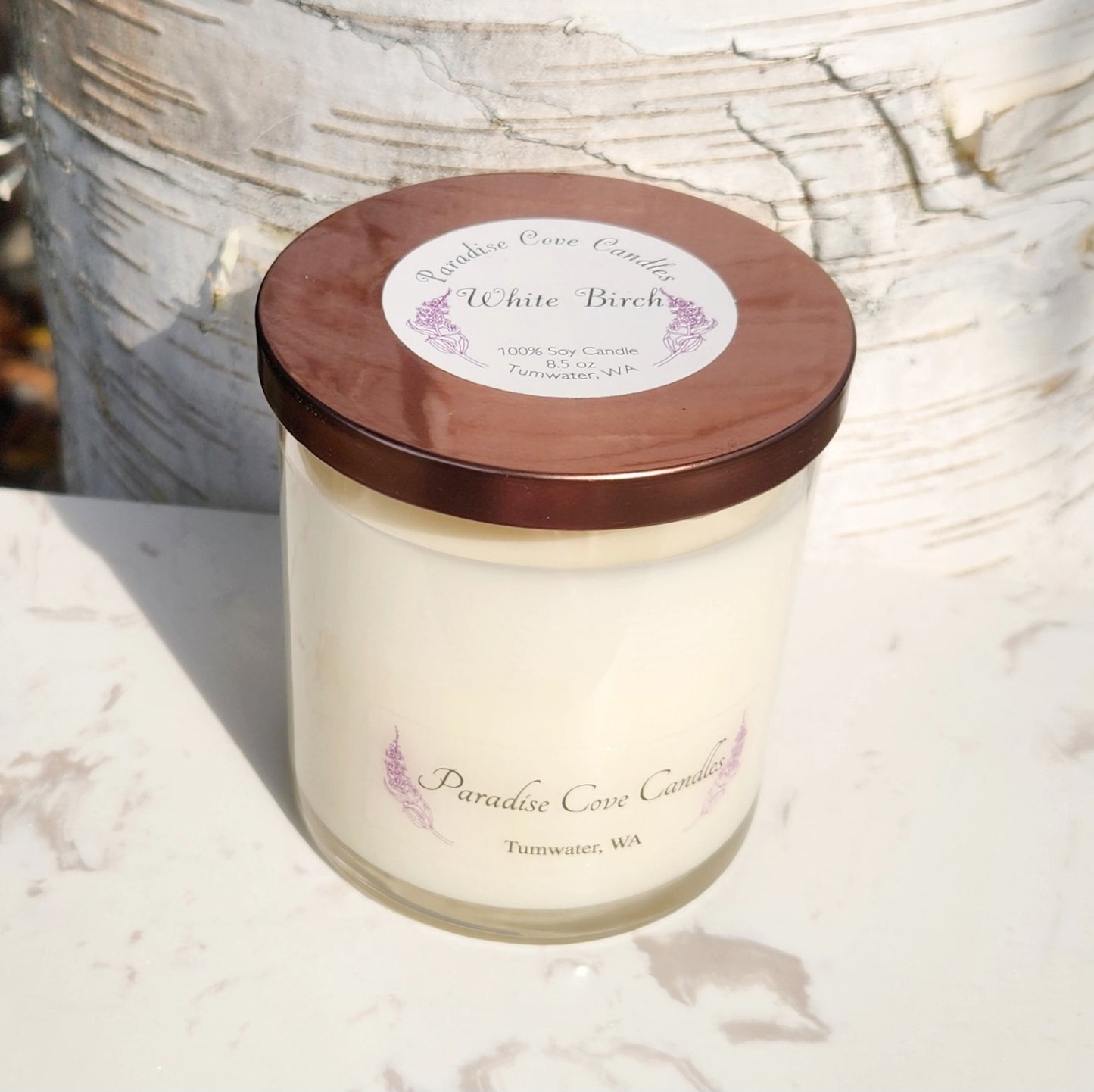 White Birch Soy Candle