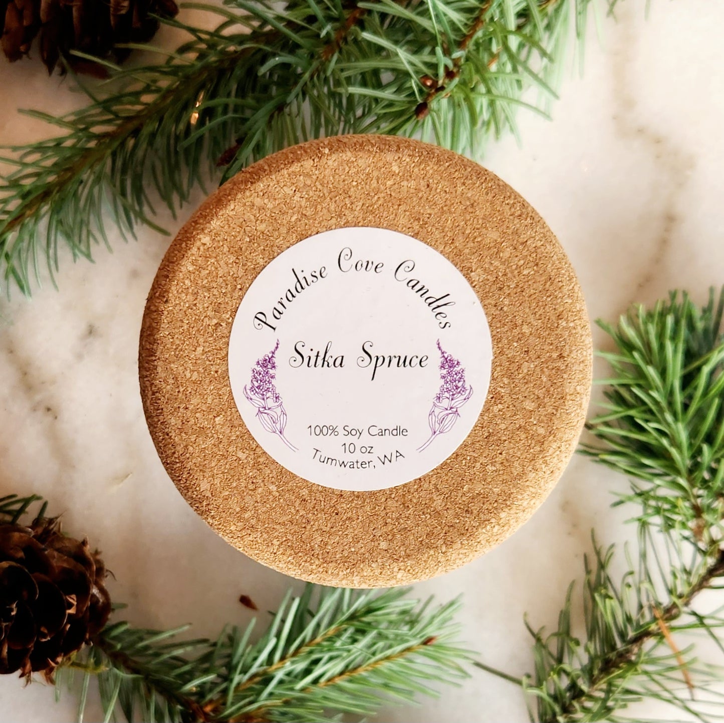 Sitka Spruce Soy Candle