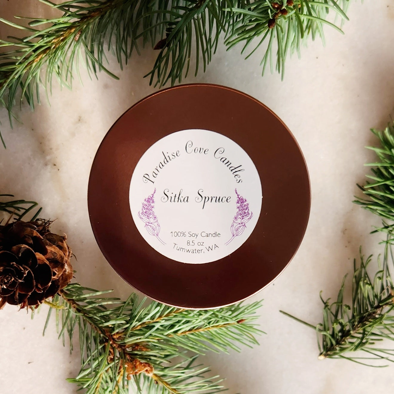 Sitka Spruce Soy Candle