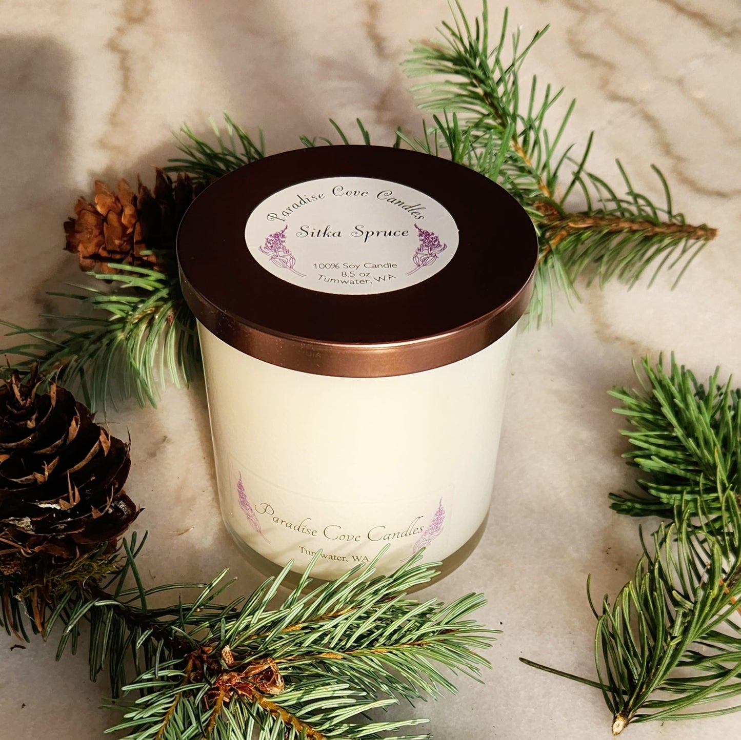 Sitka Spruce Soy Candle