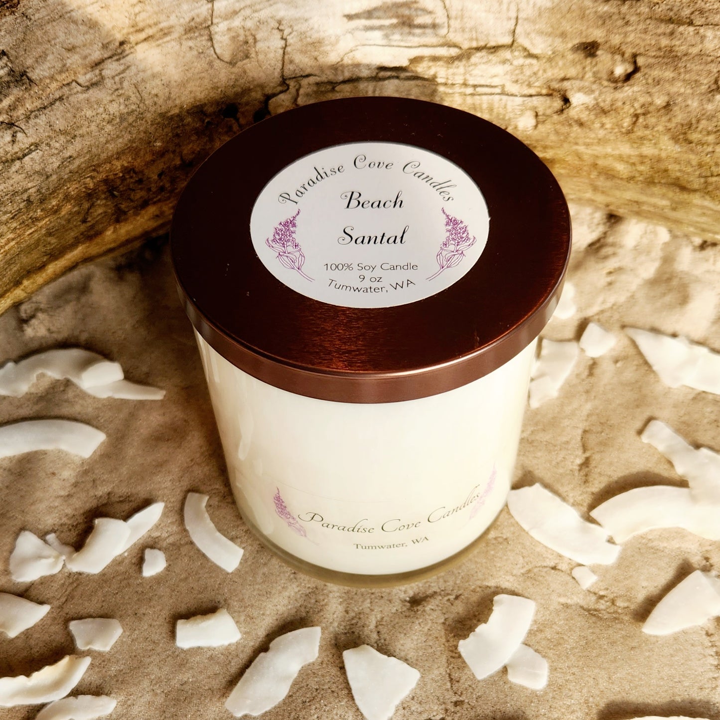 Beach Santal Soy Candle