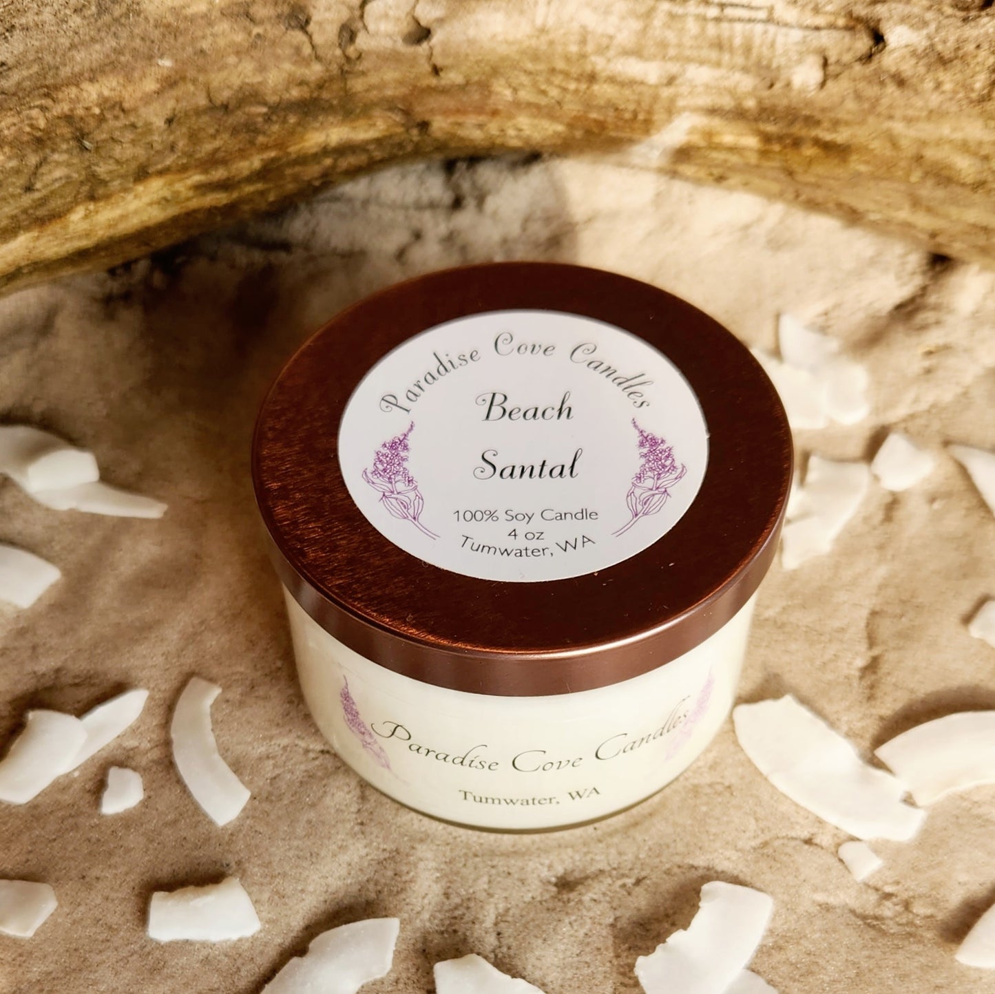 Beach Santal Soy Candle