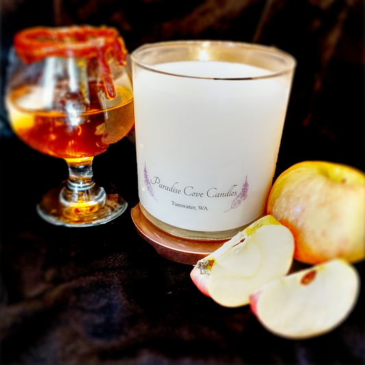 Apples and Maple Bourbon Soy Candle